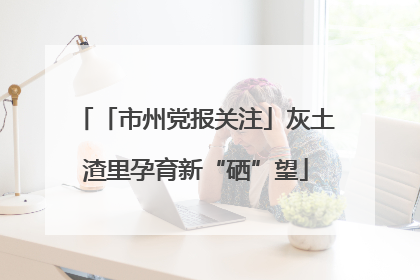 「市州党报关注」灰土渣里孕育新“硒”望