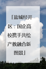 盐城经开区：国企高校携手共绘产教融合新图景