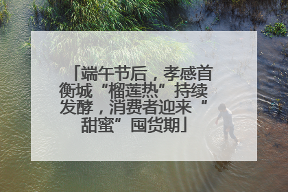 端午节后，孝感首衡城“榴莲热”持续发酵，消费者迎来“甜蜜”囤货期