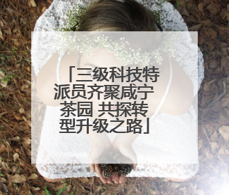 三级科技特派员齐聚咸宁茶园 共探转型升级之路