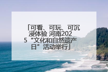 可看、可玩、可沉浸体验 河南2025“文化和自然遗产日”活动举行