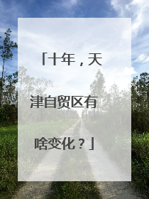 十年，天津自贸区有啥变化？