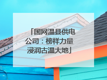 国网温县供电公司：榜样力量浸润古温大地
