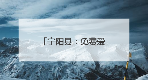 宁阳县：免费爱心打印 推动便民服务再升级