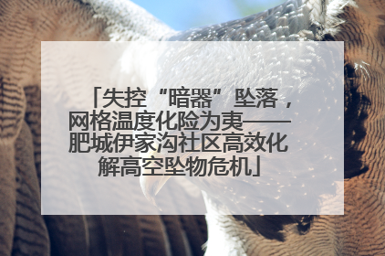 失控“暗器”坠落，网格温度化险为夷——肥城伊家沟社区高效化解高空坠物危机