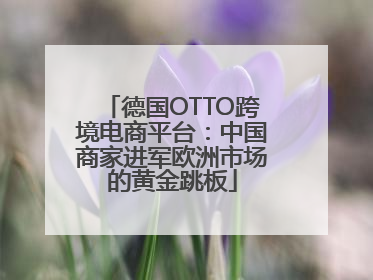 德国OTTO跨境电商平台：中国商家进军欧洲市场的黄金跳板