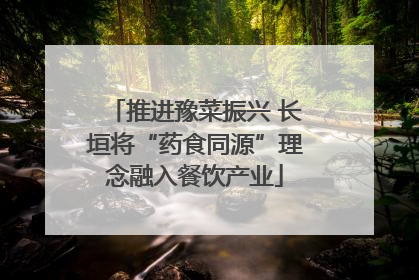 推进豫菜振兴 长垣将“药食同源”理念融入餐饮产业