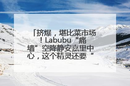挤爆，堪比菜市场！Labubu“痛墙”空降静安嘉里中心，这个精灵还要“突袭”便利店？