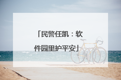 民警任凯：软件园里护平安