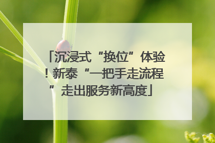 沉浸式“换位”体验！新泰“一把手走流程”走出服务新高度