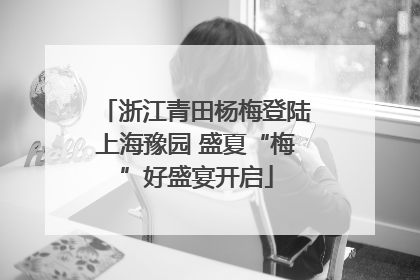 浙江青田杨梅登陆上海豫园 盛夏“梅”好盛宴开启