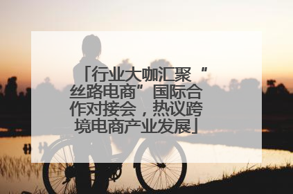 行业大咖汇聚“丝路电商”国际合作对接会，热议跨境电商产业发展