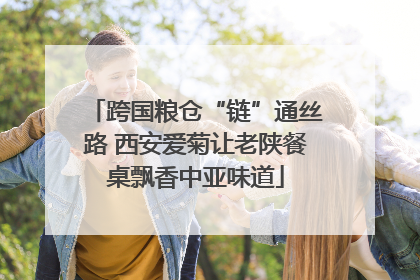 跨国粮仓“链”通丝路 西安爱菊让老陕餐桌飘香中亚味道