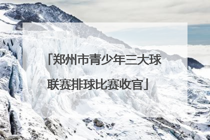 郑州市青少年三大球联赛排球比赛收官