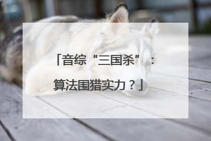 音综“三国杀”：算法围猎实力？