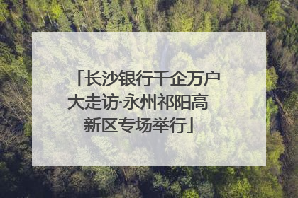 长沙银行千企万户大走访·永州祁阳高新区专场举行