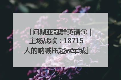 问鼎亚冠群英谱①｜主场战歌：18715人的呐喊托起冠军城