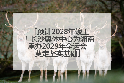 预计2028年竣工！长沙奥体中心为湖南承办2029年全运会奠定坚实基础