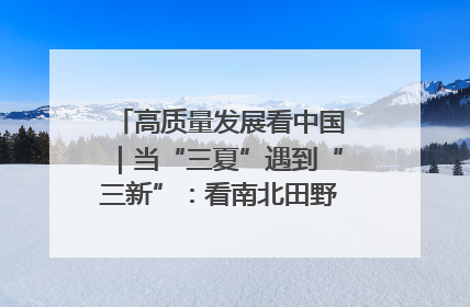 高质量发展看中国｜当“三夏”遇到“三新”：看南北田野里的科技共生记