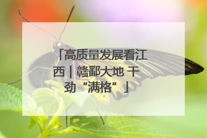 高质量发展看江西｜赣鄱大地 干劲“满格”