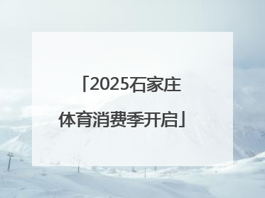 2025石家庄体育消费季开启
