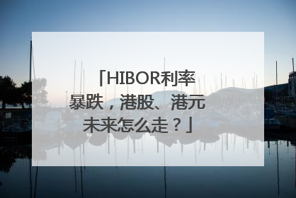HIBOR利率暴跌，港股、港元未来怎么走？